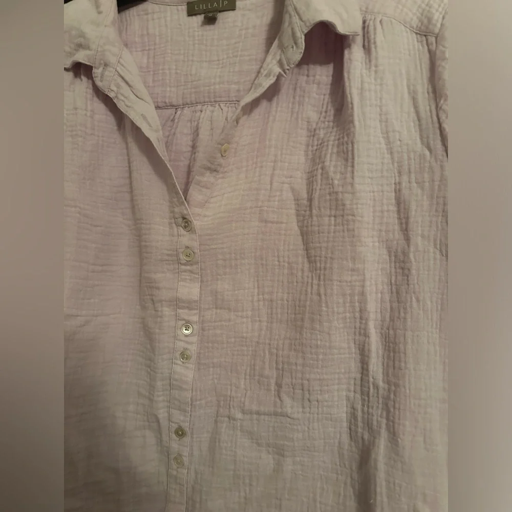 Linen button down - Picture 2 of 3